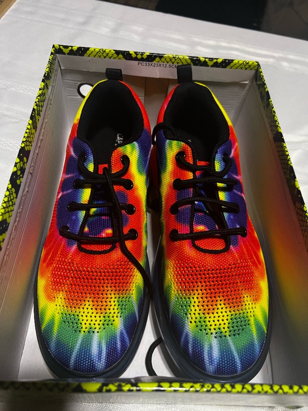 Men's Rainbow Colored Shoes